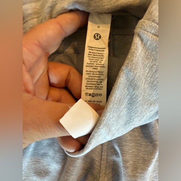 Lululemon Its Rulu Run Fleece High-Rise Jogger *Full Length Size Zero - Picture 7 of 11